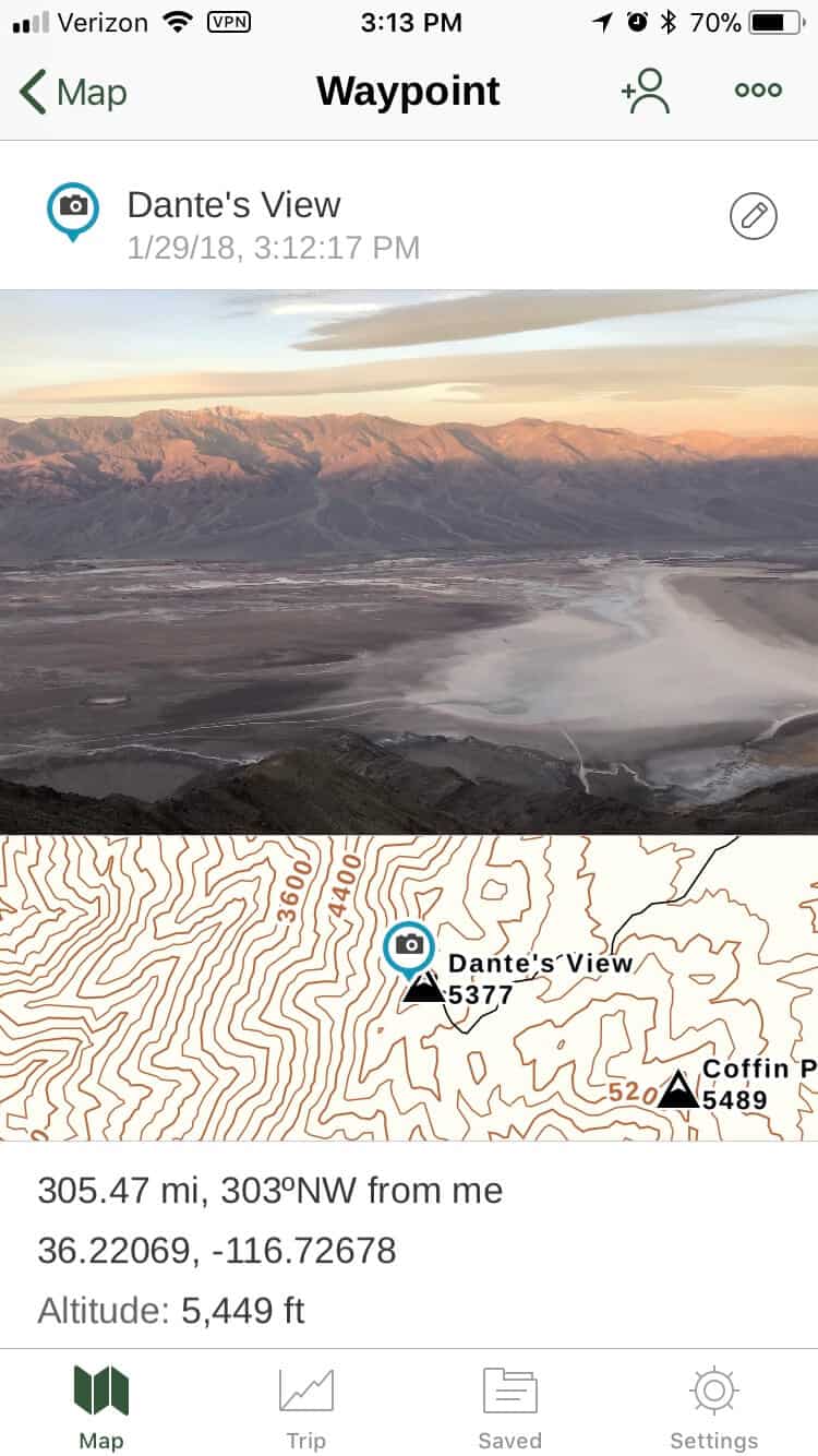Using GAIA GPS for Scouting