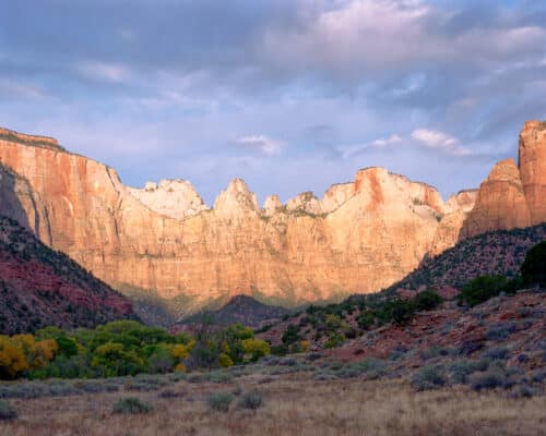 Towers of the Virgin Sunrise